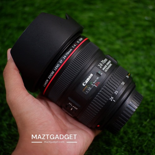 Lensa Wide Canon EF 24-70MM F4 L IS jual beli kamera surabaya sidoarjo gresik